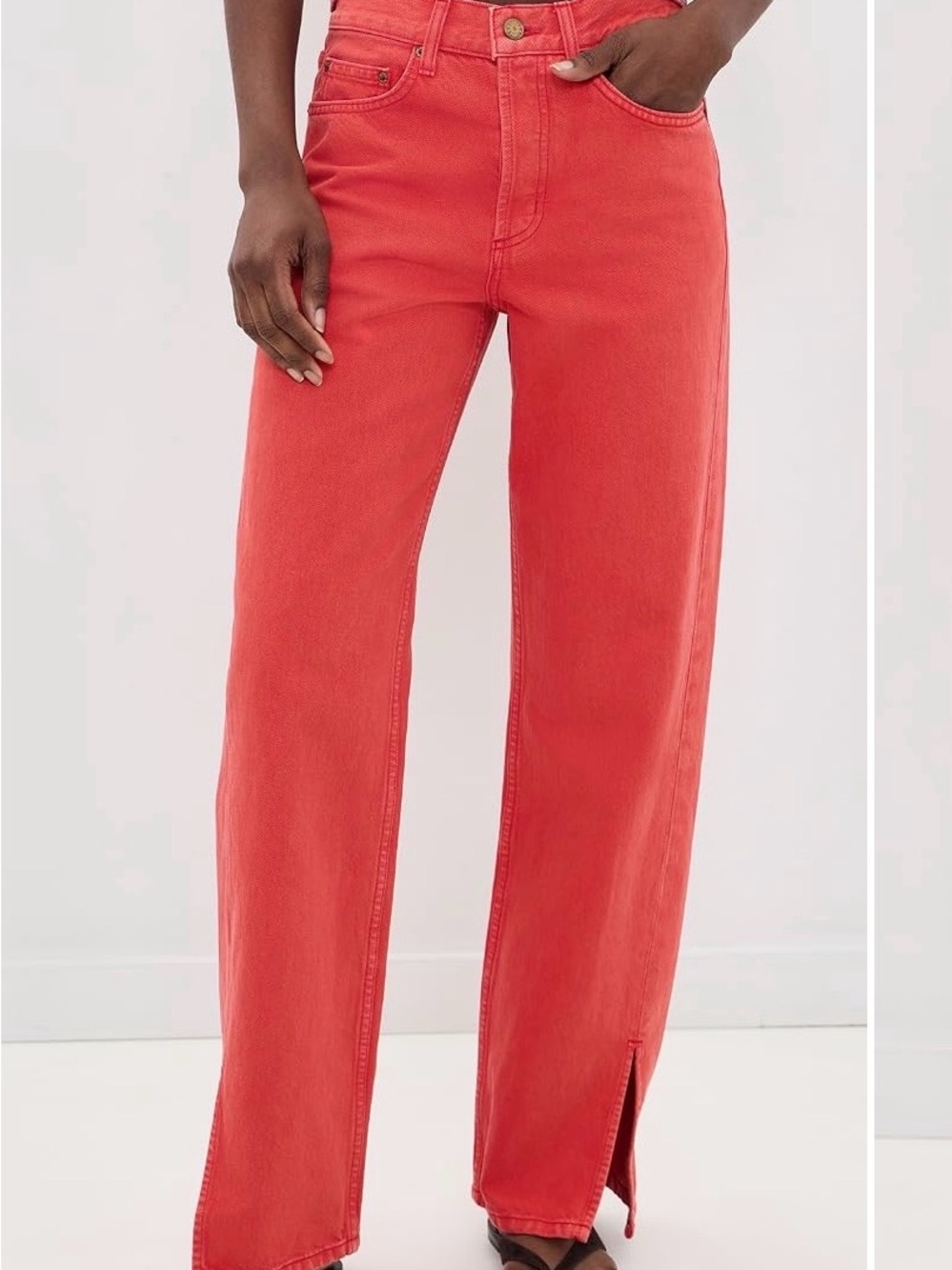 NWT B Sides Charlot Split Hem Jeans
